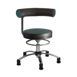 Sanus Gesundheitsstuhl 36-43 cm, Kunstleder gr�n/schwarz, mit Gleiter
