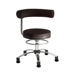 Sanus Gesundheitsstuhl 46-54 cm, Stoff schwarz, mit Gleiter