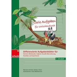 Coole Aufgaben f�r zwischendurch 3,  Kopievorlagen, 3. Klasse