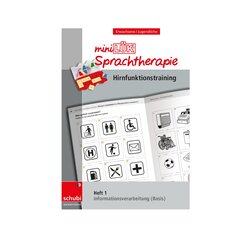 miniL�K Sprachtherapie - Hirnfunktionstraining, Heft 1, ab 16 Jahre