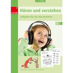 H�ren und verstehen 3, Kopiervorlagen inkl. CD, 2.-3. Schuljahr