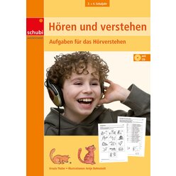 H�ren und Verstehen 4, Kopiervorlagen inkl. CD-ROM, 3.-4. Klasse
