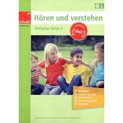 H�ren und Verstehen DaZ Einfache S�tze 1, Heft inkl. Audio-CD