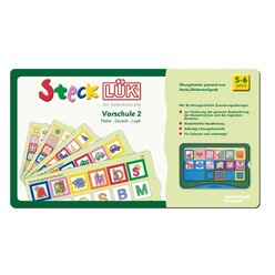 SteckL�K - �bungsblock Vorschule 2 Mathe - Deutsch - Logik, 5-6 Jahre