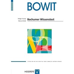 BOWIT, Bochumer Wissenstest, Manual