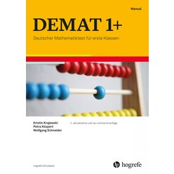 DEMAT 1+, 2. Auflage komplett � Deutscher Mathematiktest f�r erste Klassen