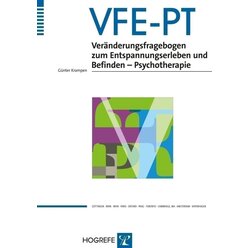 VFE-PT kpl. Ver�nderungsfragebogen zum Entspannungserleben und Befinden � Psychotherapie
