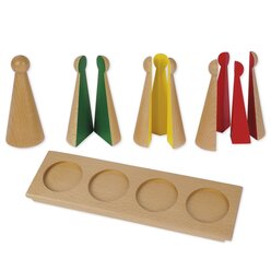 TimeTEX Kegel zum Bruchrechnen mit St�nder