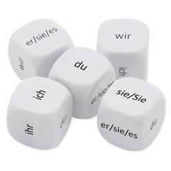 W�rfel-Set Deutsch Personalpronomen,