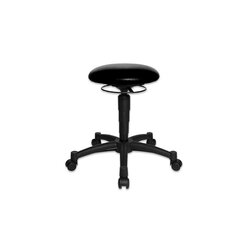 FLEXness Body Balance 10 mit Teppichbodenrollen, S10 schwarz