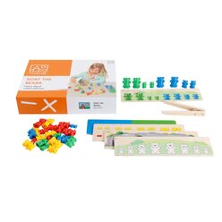 B�ren sortieren, Sortierspiel mit Aufgaben, ab 3 Jahre