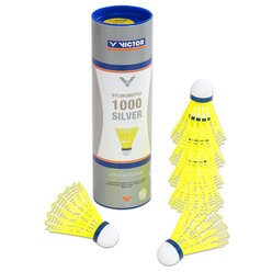 Badminton-B�lle, blau - Geschwindigkeit mittel, 6 St�ck