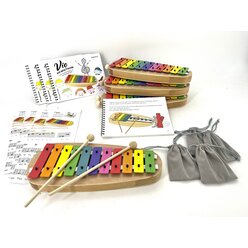 Voggys gro�es Glockenspiel-Set f�r den Kindergarten und die Schule
