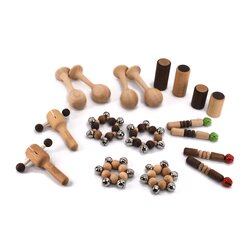 Holz-Percussion-Set f�r die Krabbelgruppe
