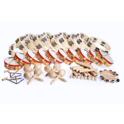 Rhythmik-Set f�r den Kindergarten in Kunststoffbox mit Deckel