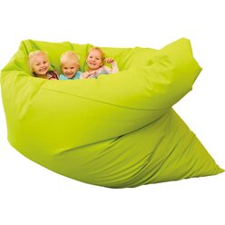 Riesen-Kuschelkissen kiwigr�n, 200 x 200 x 30 cm, Qualit�ts-Kunstleder