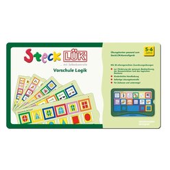 SteckL�K-�bungsblock Vorschule Logik, 5-6 Jahre