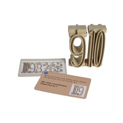 Stapelzahlen Aufgabenk�rtchen f�r die Zahlenbausteine